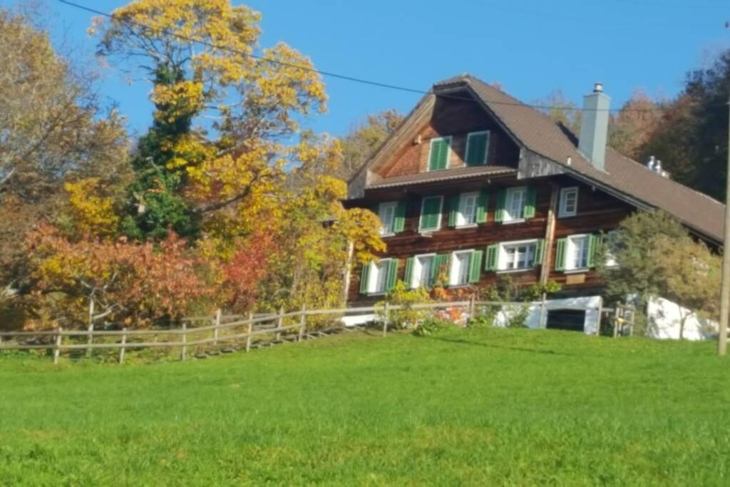 Bauernhaus Mit Charme, Traumaussicht Und Sauna 베기스 외부 사진